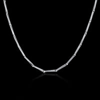 Sterling Silver Necklace Chain Lobster Clasp B458