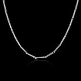 Sterling Silver Necklace Chain Lobster Clasp B458