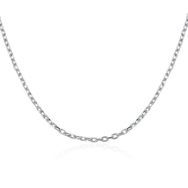 Sterling Silver Necklace Chain Lobster Clasp B459