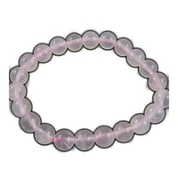 LZD Gemstone Bracelet Rose Quartz Amethyst  Tiger 5.2cm Diameter Bead 8mm P517