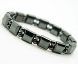 Magnetic Hematite Bracelet Pain Relief Energy Powerfull Elastic G4
