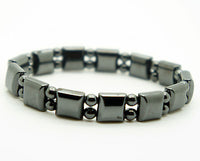 Magnetic Hematite Bracelet Pain Relief Energy Powerfull Elastic G4