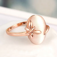 Rose Gold Platinum Plated Fashion Ring For Women B288