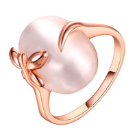 Rose Gold Platinum Plated Fashion Ring For Women B288