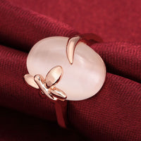 Rose Gold Platinum Plated Fashion Ring For Women B288