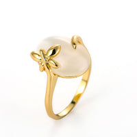 Rose Gold Platinum Plated Fashion Ring For Women B288