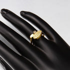 Rose Gold Plated Fashion Ring AAA Zirconia Women B246