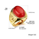 Gold Plated Rings Band Women's Unisex Resizable Adjustable Size G289