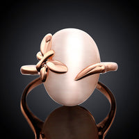 Rose Gold Platinum Plated Fashion Ring For Women B288