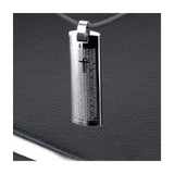 Men's Unisex Stainless Steel Pendant Military Necklace Cross Our Fathers L39