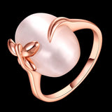 Rose Gold Platinum Plated Fashion Ring For Women B288