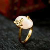 Rose Gold Platinum Plated Fashion Ring For Women B288