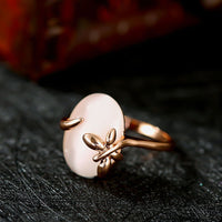 Rose Gold Platinum Plated Fashion Ring For Women B288