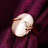 Rose Gold Platinum Plated Fashion Ring For Women B288