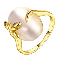 Rose Gold Platinum Plated Fashion Ring For Women B288